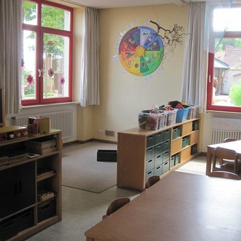 Garten und Räume Kindergarten