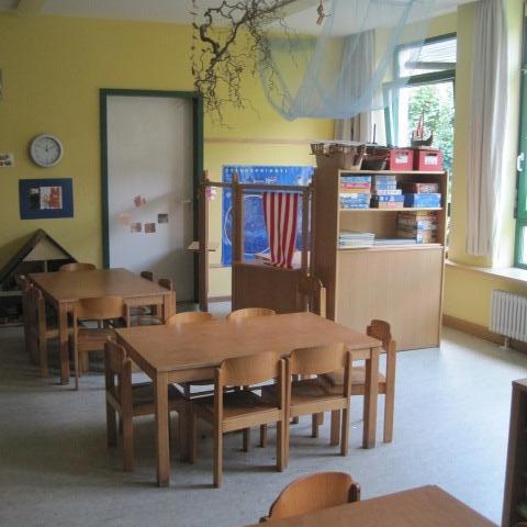 Garten und Räume Kindergarten